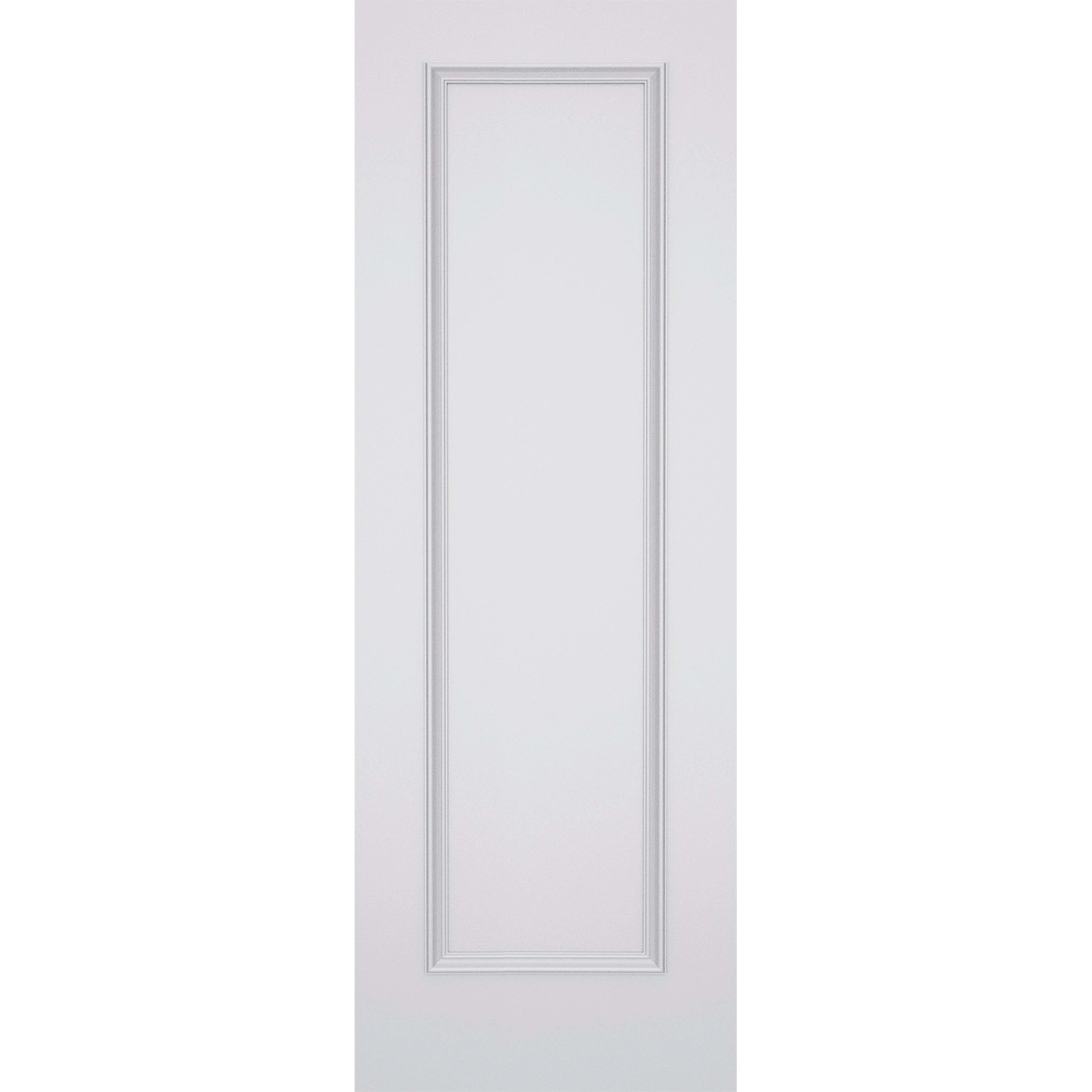 1 Panel 80 x 28 x 1-3/8 Smooth Hollow Door Raised